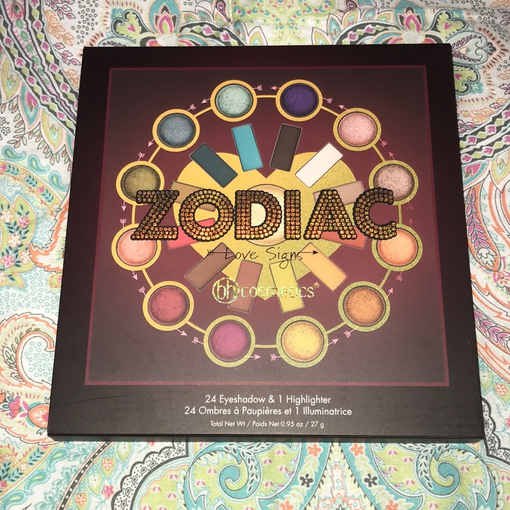 Bh Cosmetics zodiac palette love signs